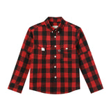 SAWYER RED/BLACK PLAID Fishing Shirt