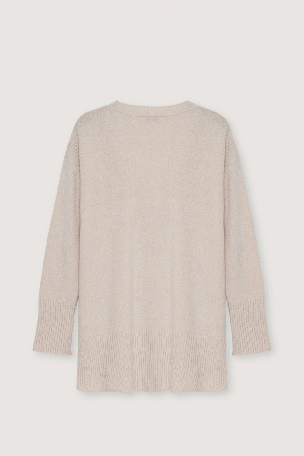 Agatha Woman Cardigan Moonlight White_Sampling
