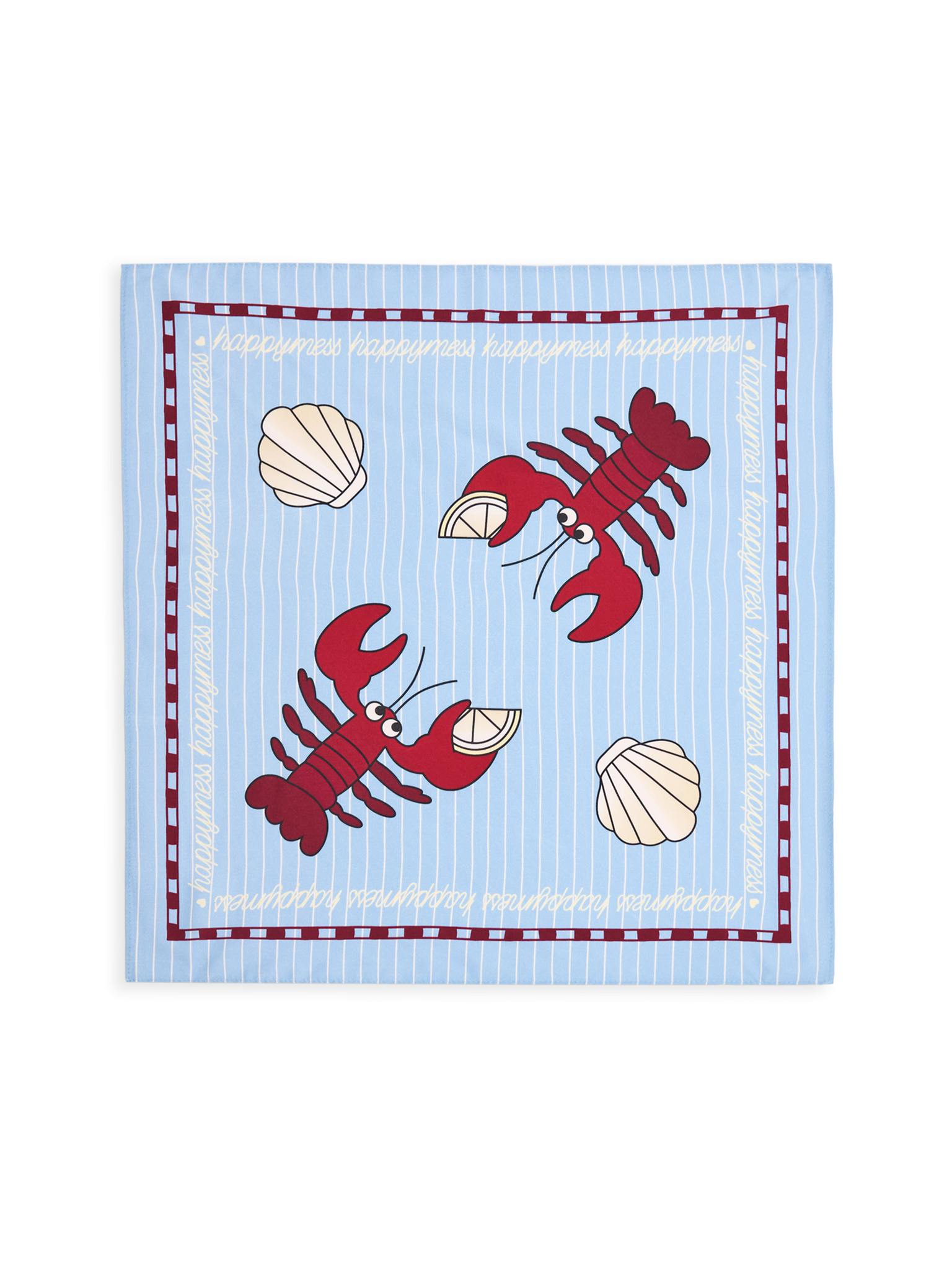bandana mini - happy lobster