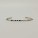 Women's Patience Bracelet