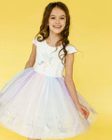 Glitter Wing Pastel Dress