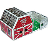 Farmyard Barn Magna-Tiles Structures