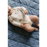 Lap Shoulder One-Piece, Natural
