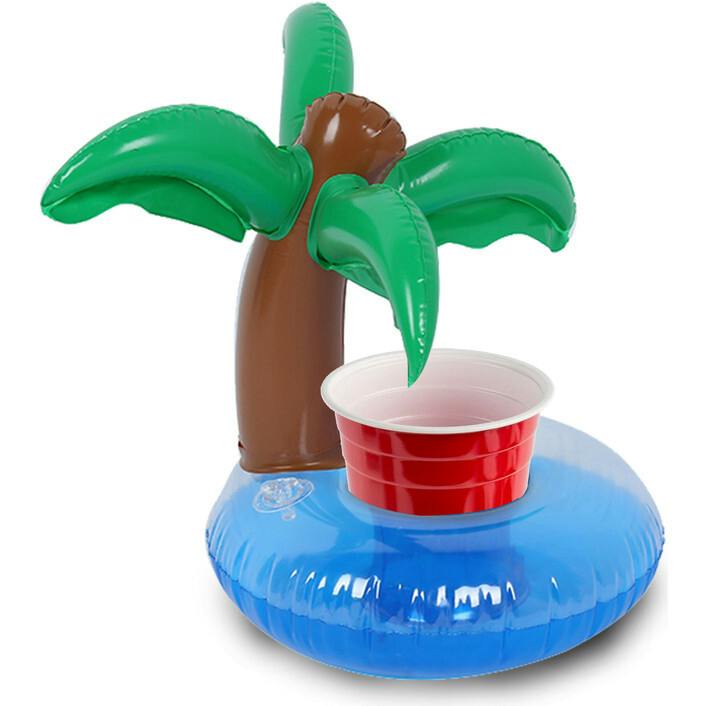 Bluetooth Floating Speaker & Cup Holder - Palm Tree