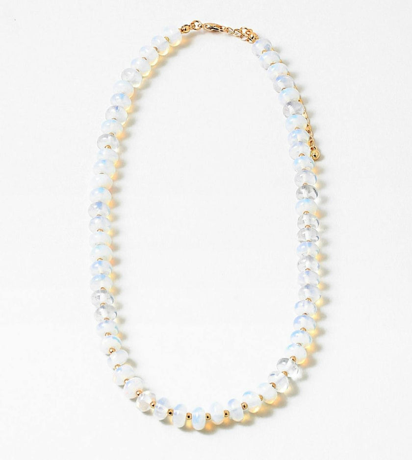 Moonstone Semi-Precious Necklace
