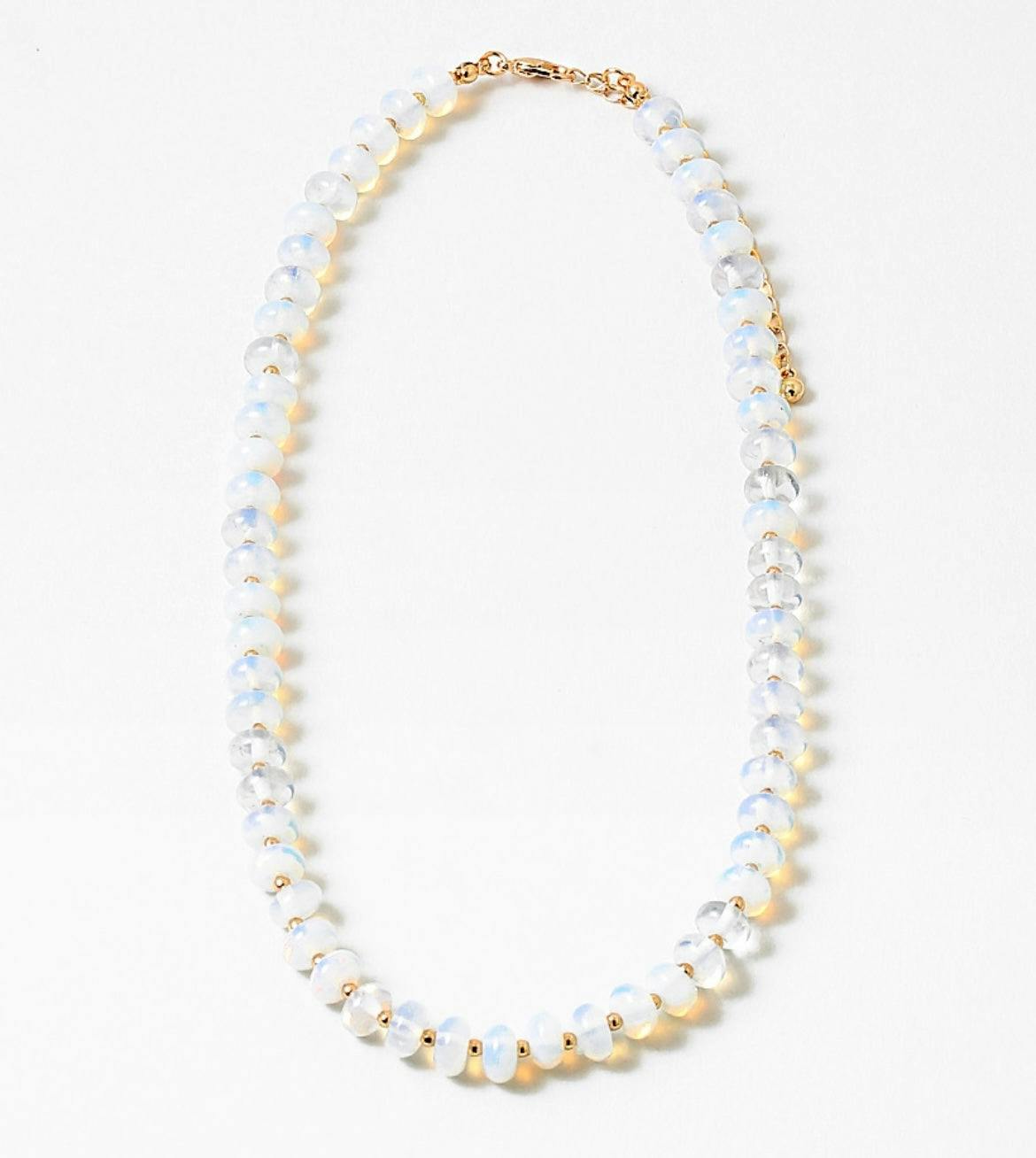 Moonstone Semi-Precious Necklace