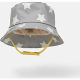 Stars Print Chin Strap Rain Bucket Hat