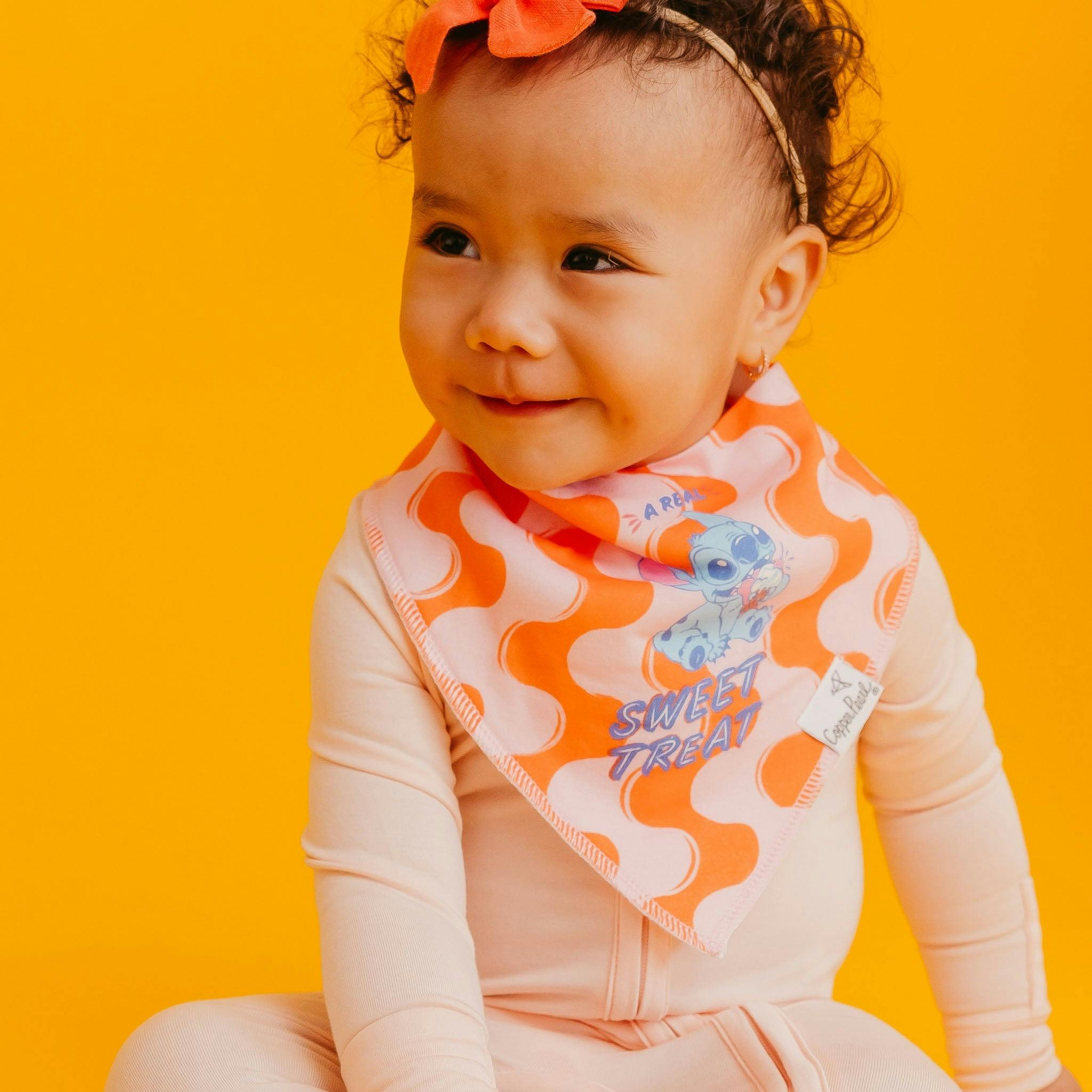 4 Pack Baby Bandana Bibs - Disney Stitch Dreamsicles