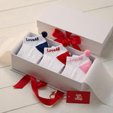 Love All Tennis Classic Pom Pom Sock Bundle