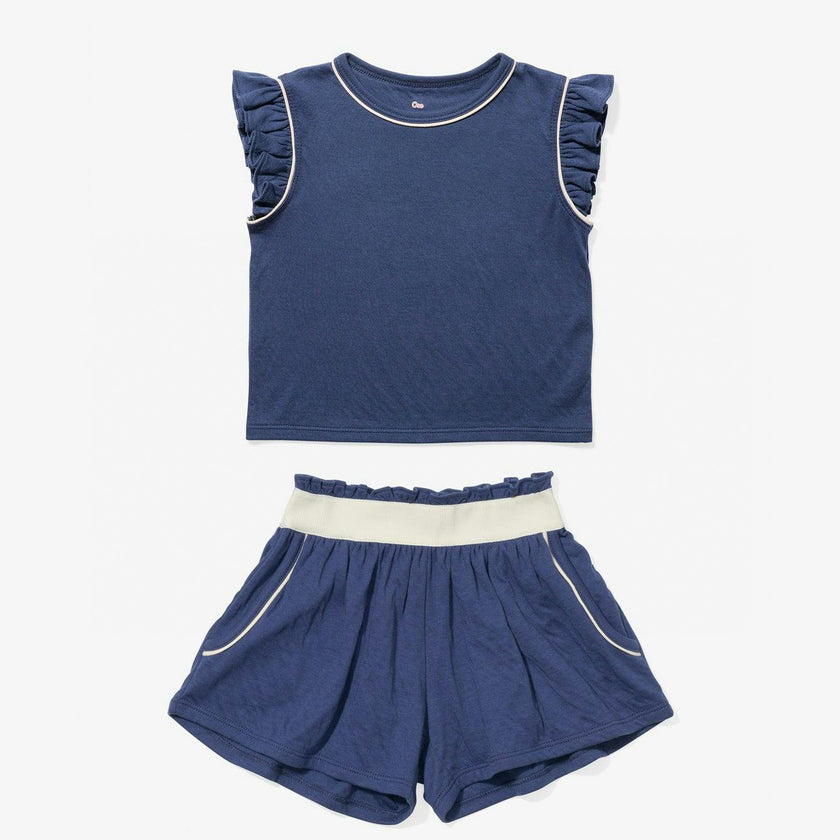 Bea Short Set, Navy