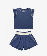 Bea Short Set, Navy