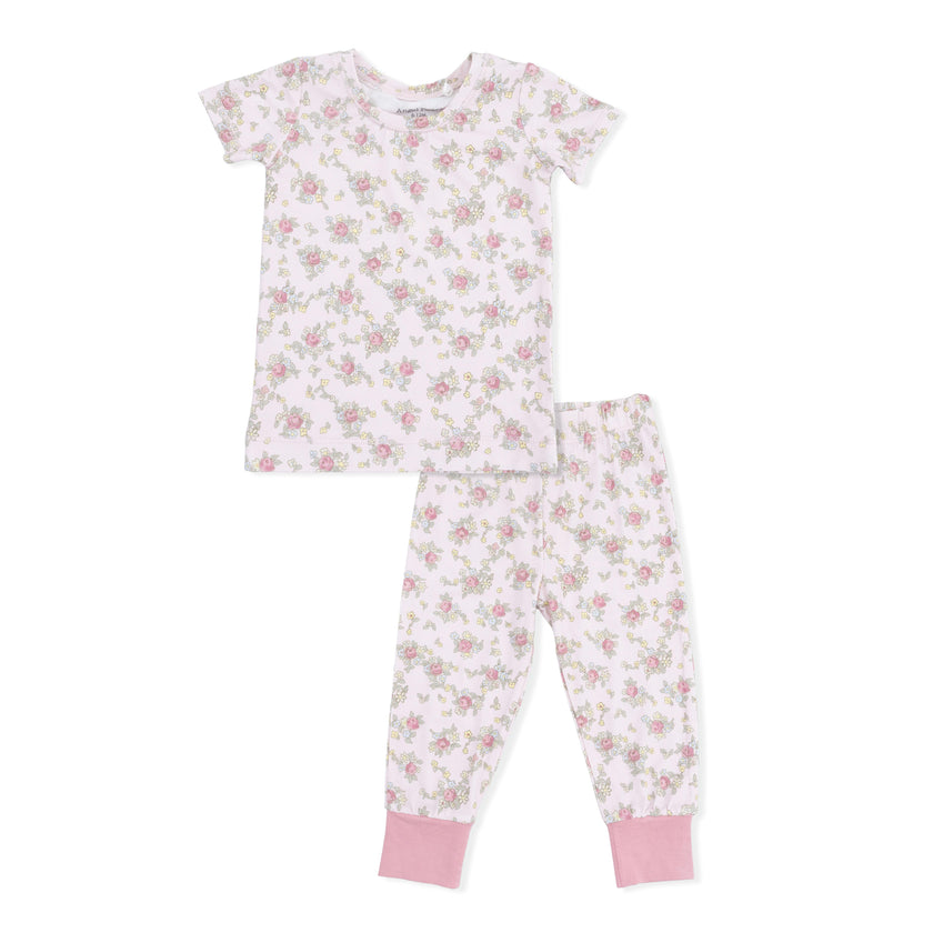 Edith's Rose Garden - Short Sleeve Loungewear Set