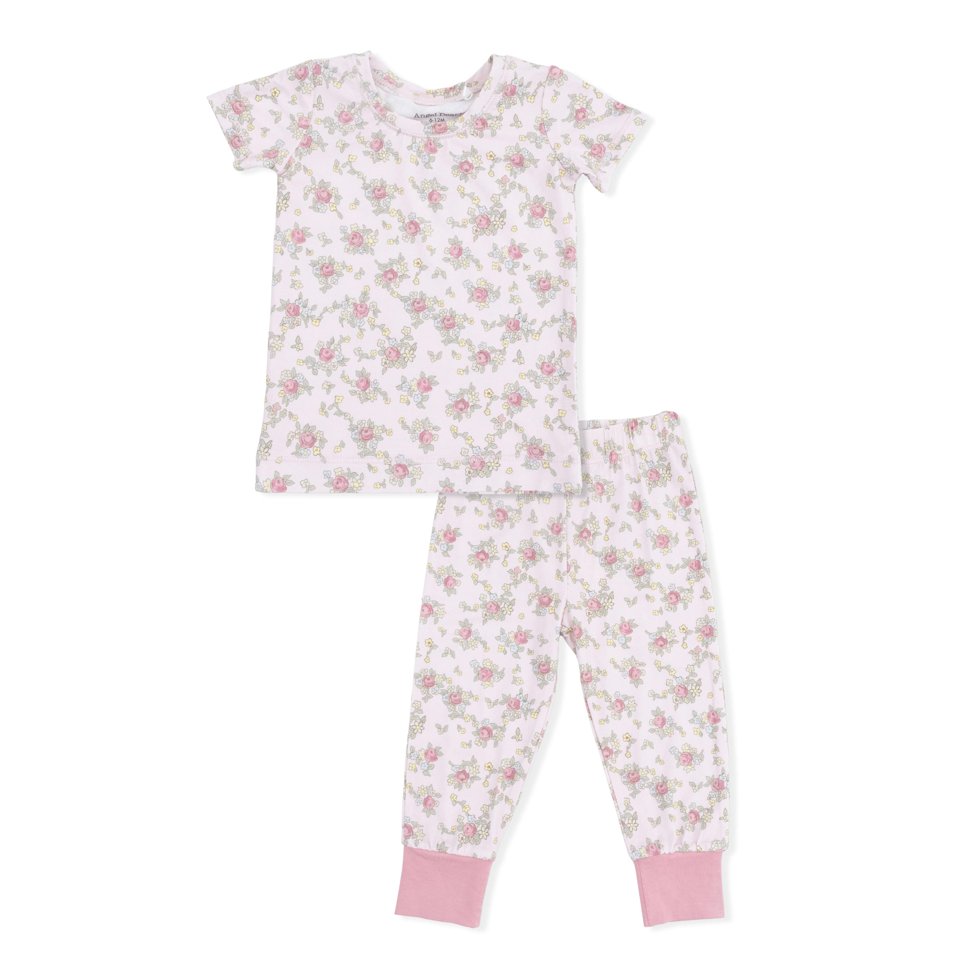 Edith's Rose Garden - Short Sleeve Loungewear Set
