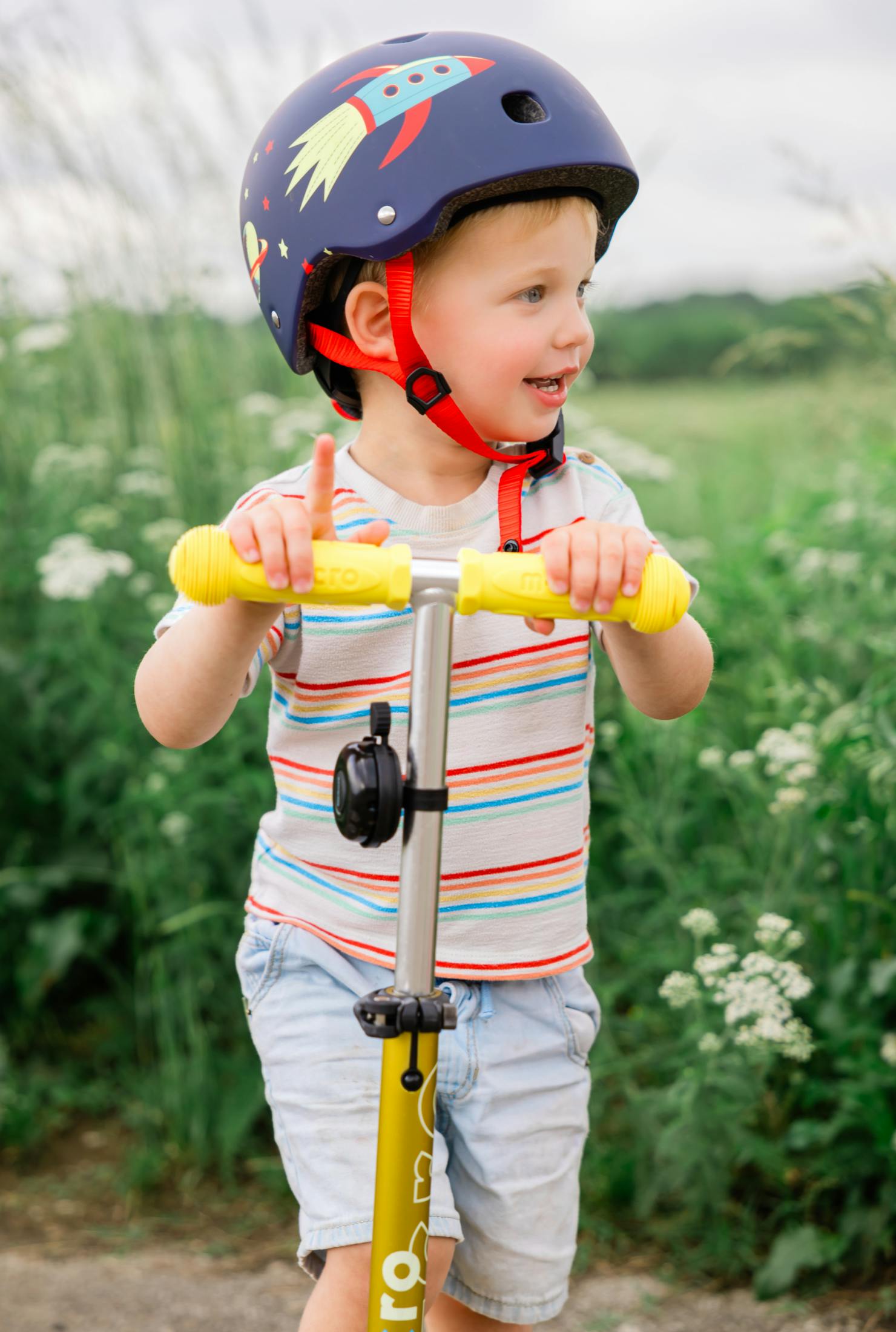 Micro Mini LED Scooter