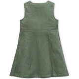 Organic Corduroy Button Front Jumper, Green