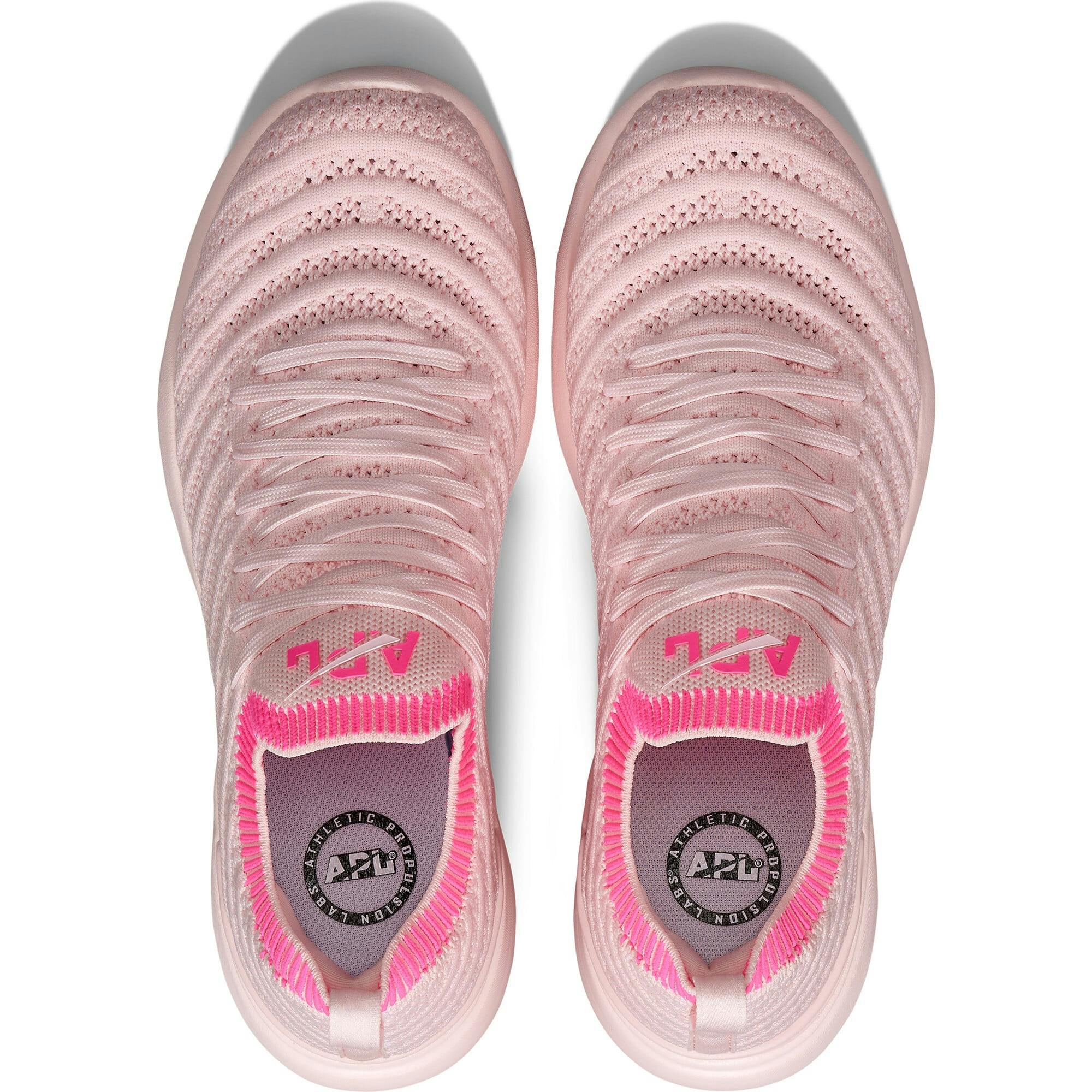 Women's TechLoom Wave Bleached Pink / Fusion Pink / Ribbed, Pink