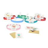 Santa, Reindeer & Tree Crackers