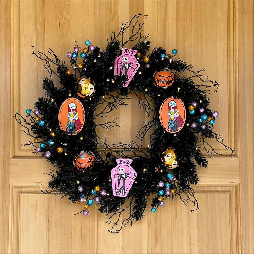Disney® The Nightmare Before Christmas Halloween Wreath Pre-Lit