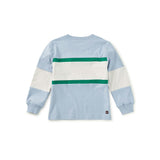 Colorblock Rugby Top, Cloud