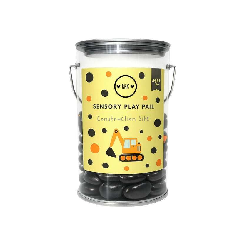 Sensory Play Pail Construction Site
