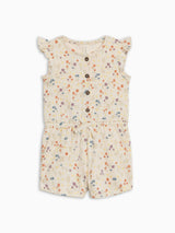 Shaye Romper - Margot Floral / Barn + Sea