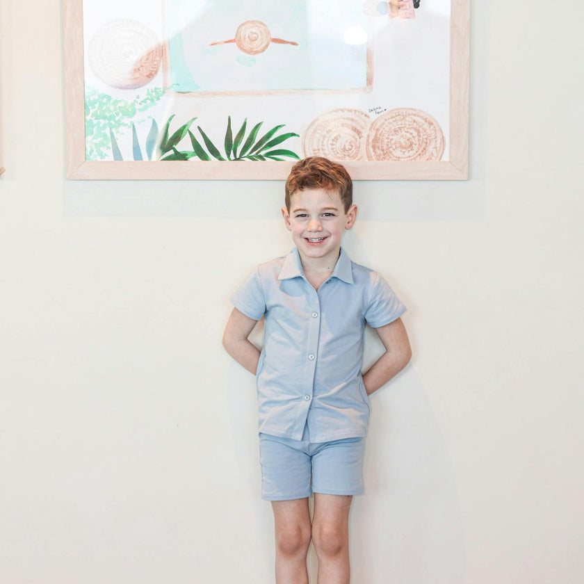 Tiered Flower Boys 2Pc Set
