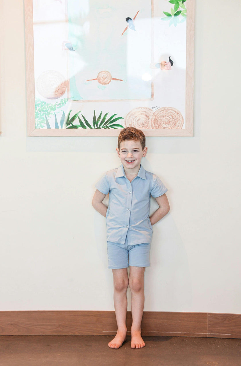 Tiered Flower Boys 2Pc Set