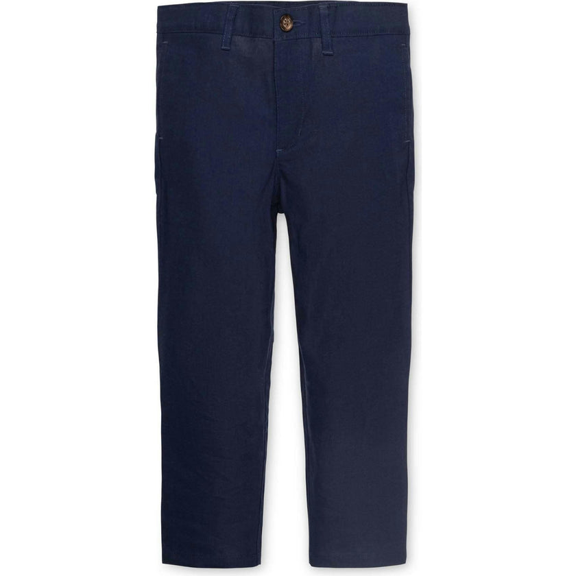 Linen Suit Pant, Blue