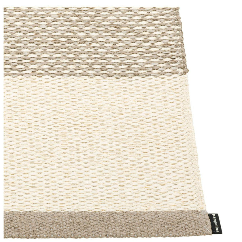 Rug EDIT Mud/Vanilla/Linen met. 4.5 x 6.5 ft