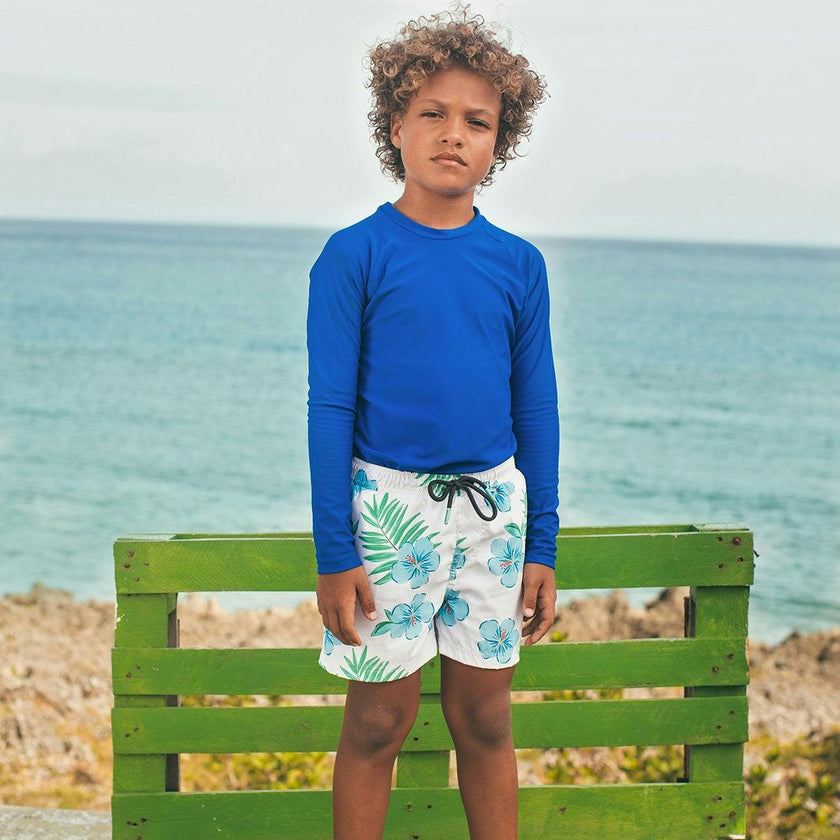 HIBISCUS AZUL ARENA - SWIMSHORTS
