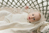 V-Knit Henley Layette Set