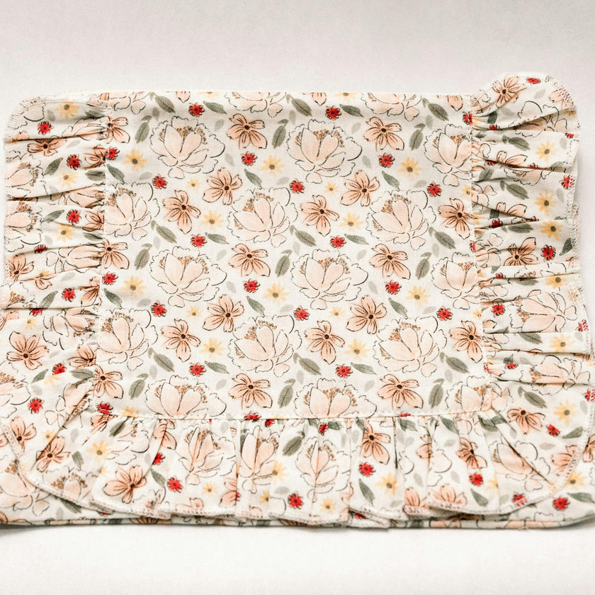 Primrose Garden Timeless Floral Ruffle Zipper
