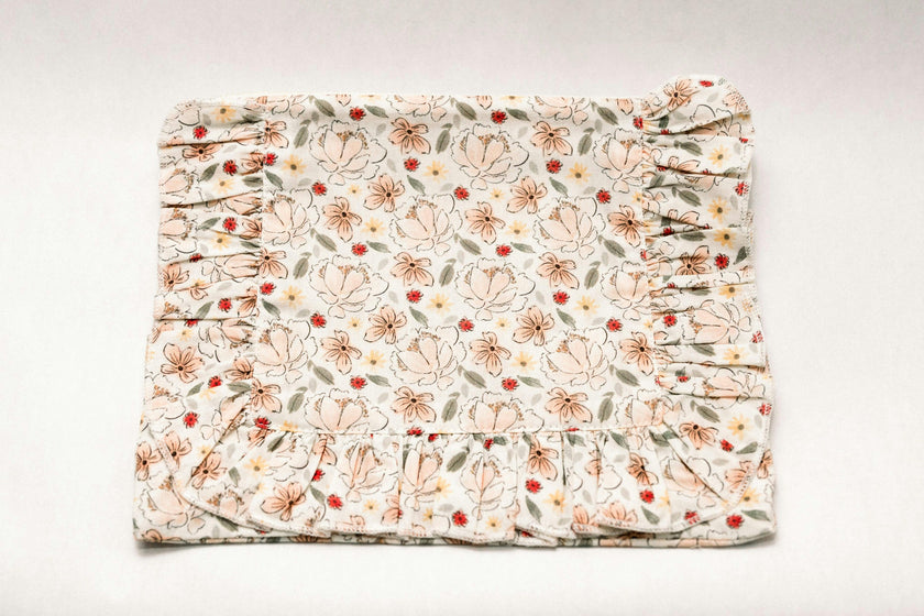 Primrose Garden Timeless Floral Ruffle Zipper