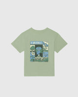 Earth Day Natural Dye Tee in Honeydew