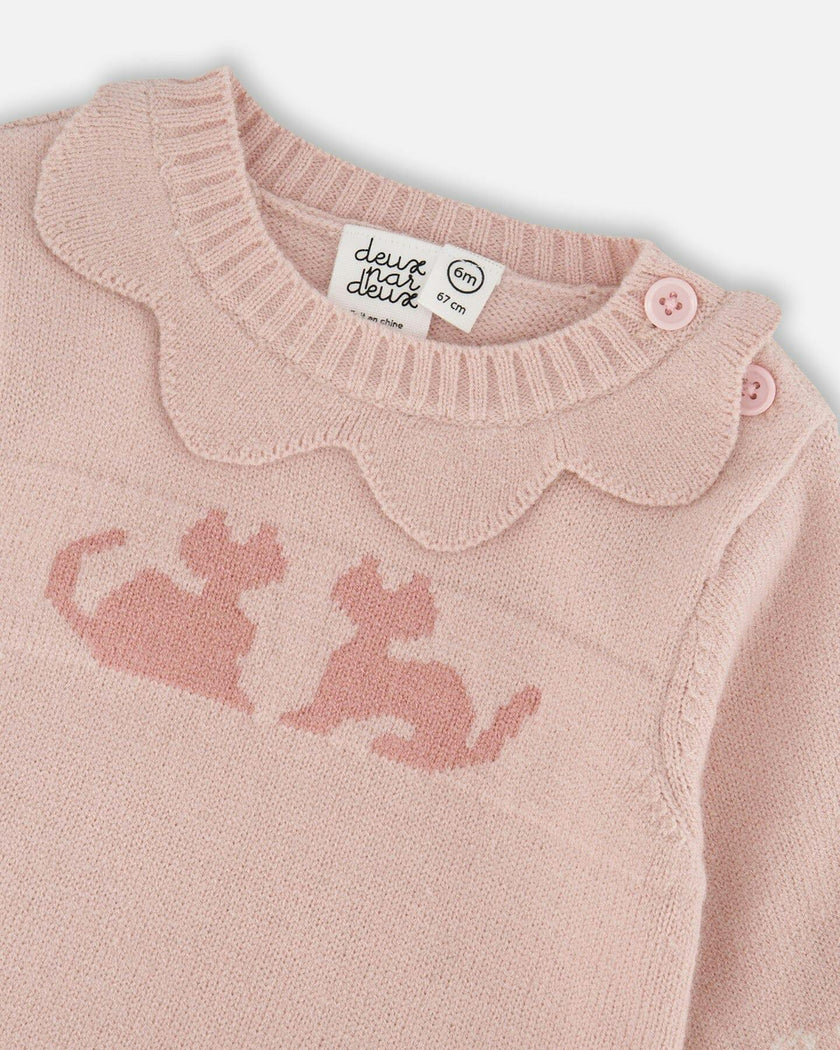 Knitted Top and Pant Set