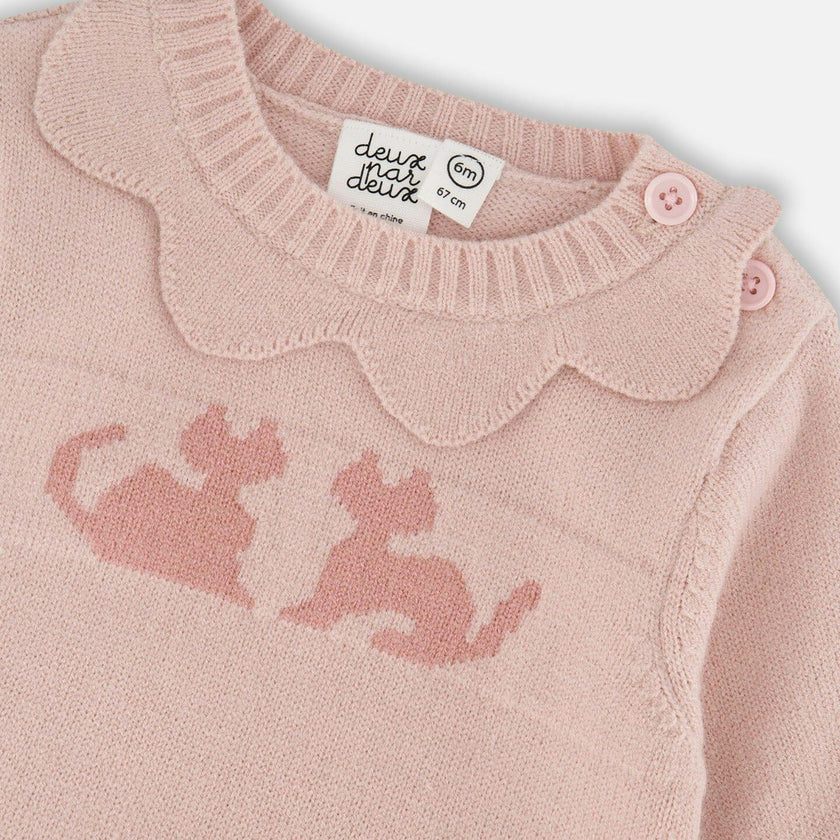 Knitted Top and Pant Set