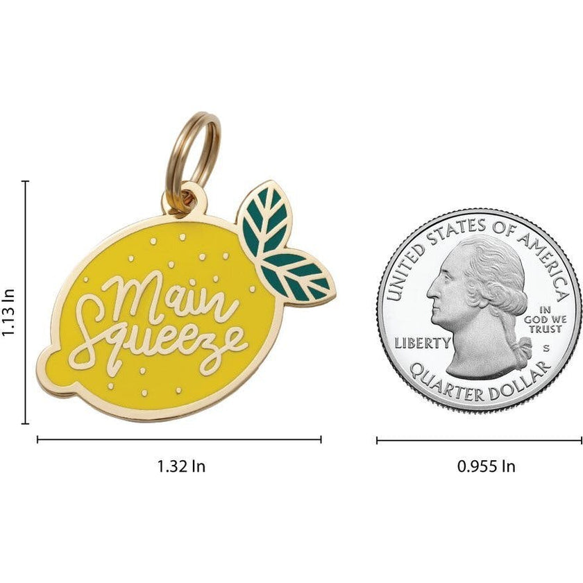 Wild Flower Pet ID Tag