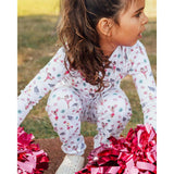 The Organic Long Sleeve Pajama Set [Cheer]