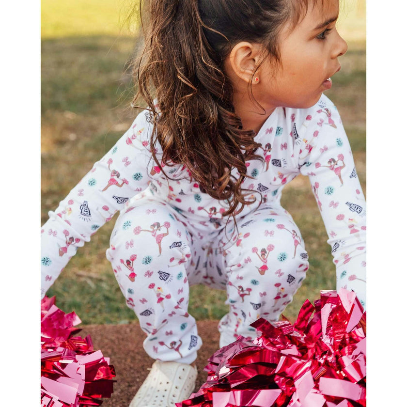 The Organic Long Sleeve Pajama Set [Cheer]