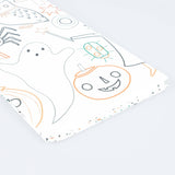 Halloween Color In Activity Tablecloth