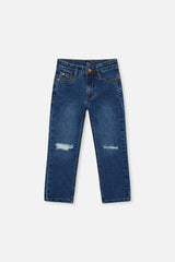 Stretch Jeans Navy Blue Denim