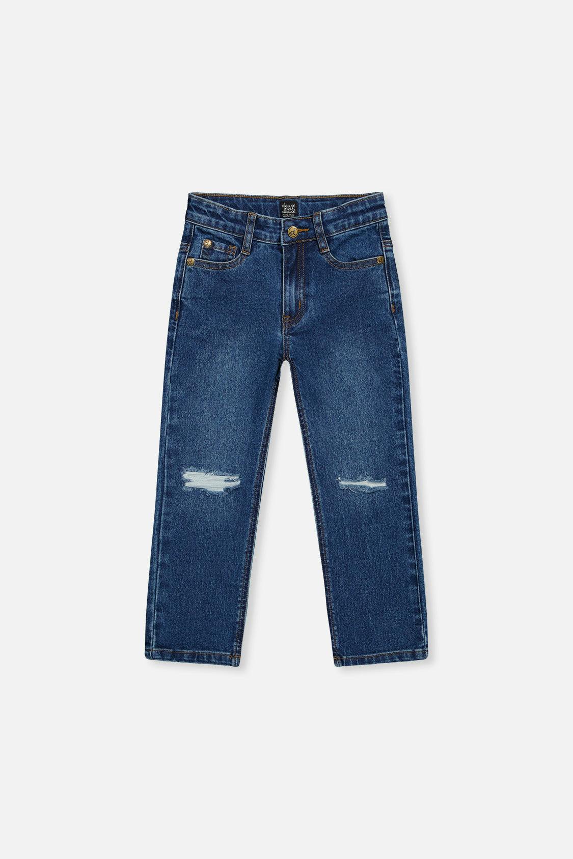 Stretch Jeans Navy Blue Denim