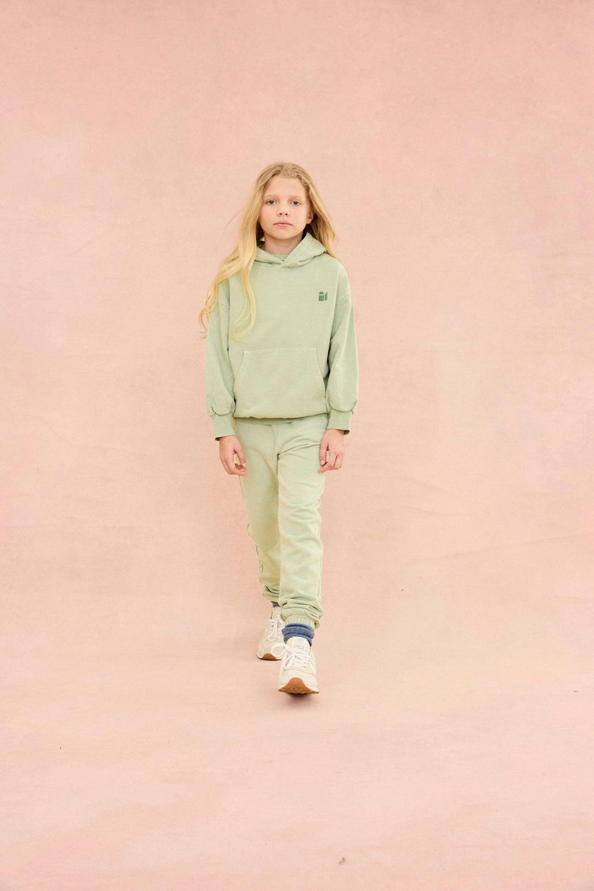 Earth Day Natural Dye Pullover in Honeydew