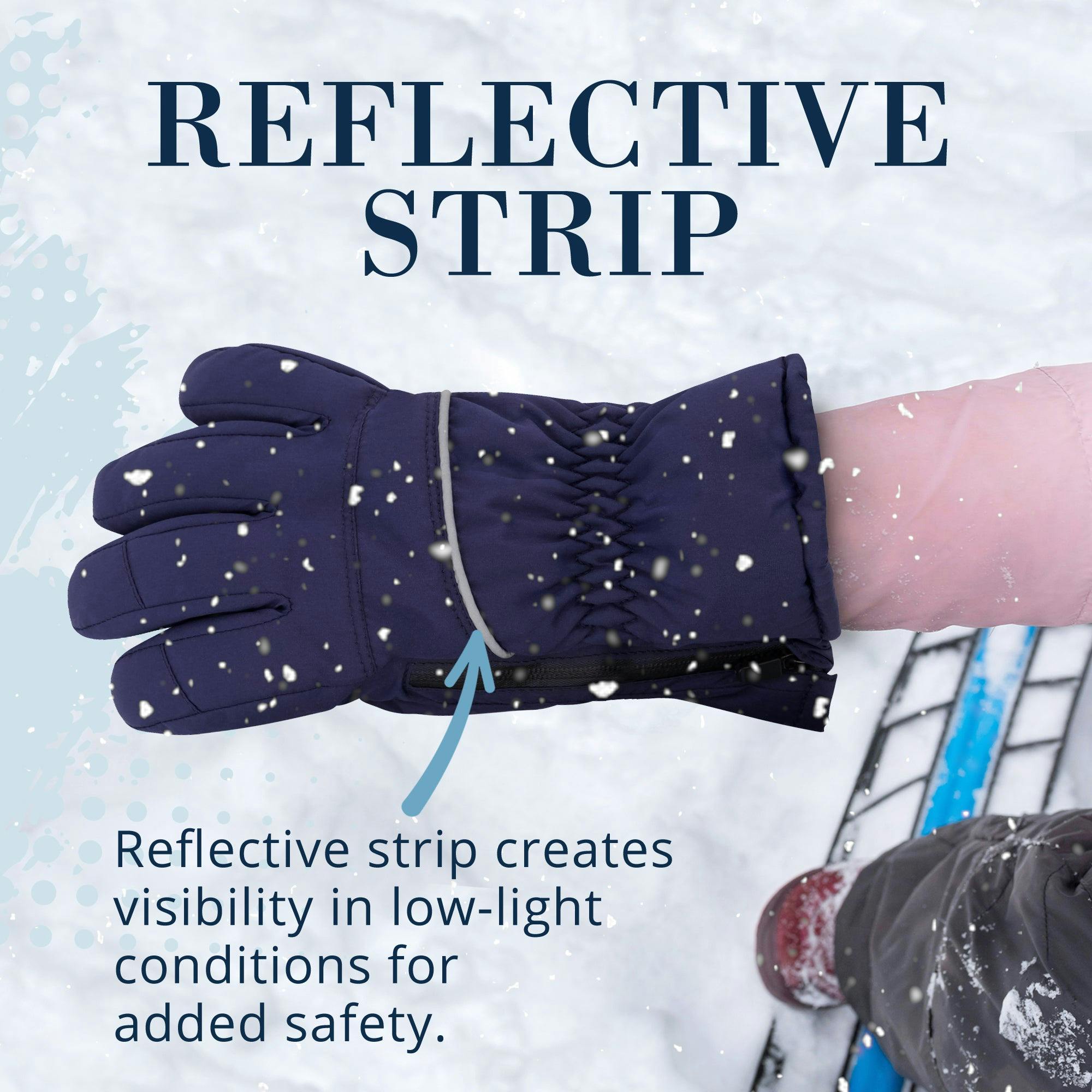 Winter & Ski Glove powered by ZIPGLOVE™ TECHNOLOGY