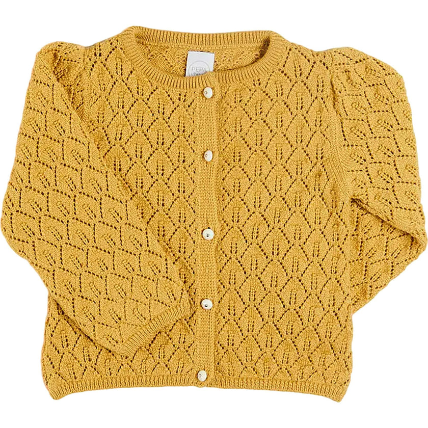 Openwork Cardigan in Navy (6mths-10yrs)