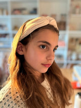 Classic Knot Headband | Organic Cotton | Sand