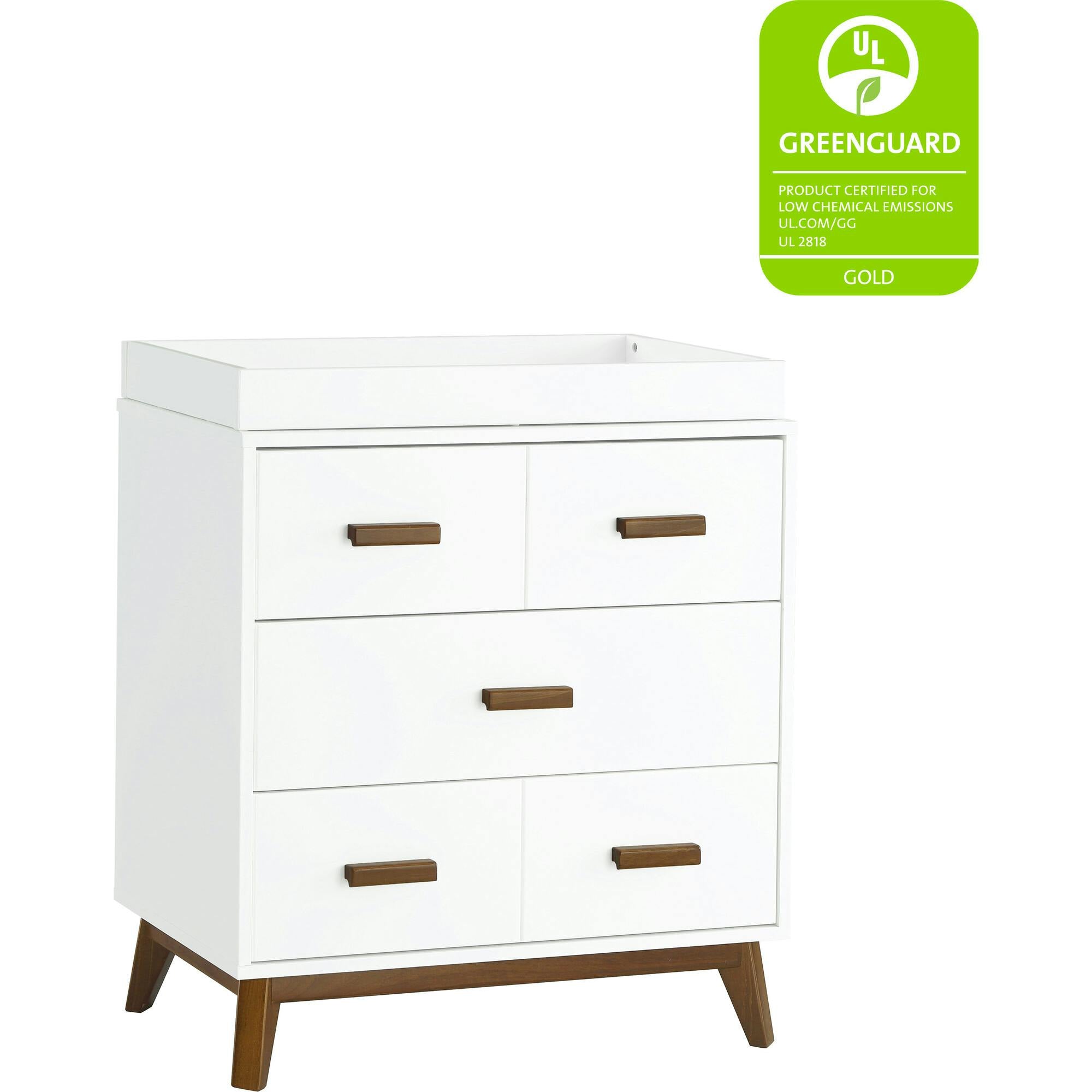 Scoot 3-Drawer Changer Dresser with Removable Changing Tray