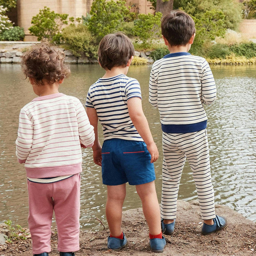 Chris Jogger, Navy French Stripe