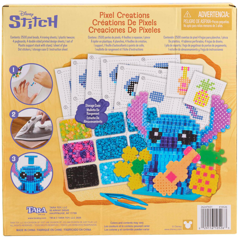 3D Pixel Creations: Disney Stitch - 2500 Beads