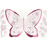 Butterflies & Flowers Coloring Placemats